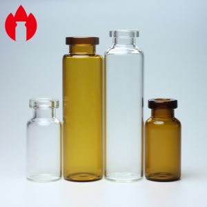 China 3ml 5ml Medication Glass Vial Bottle Transparent Or Brown on sale