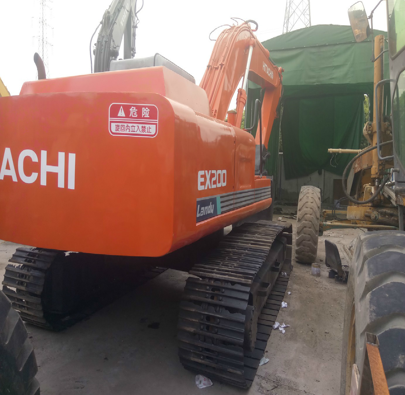 Used hitachi EX200 Japanese Excavator, Secondhand Cheap Excavator EX200-1 For