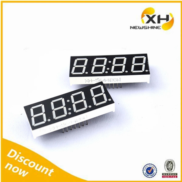 0.4 Inch 4 digit LED Seven Segment Clock Display