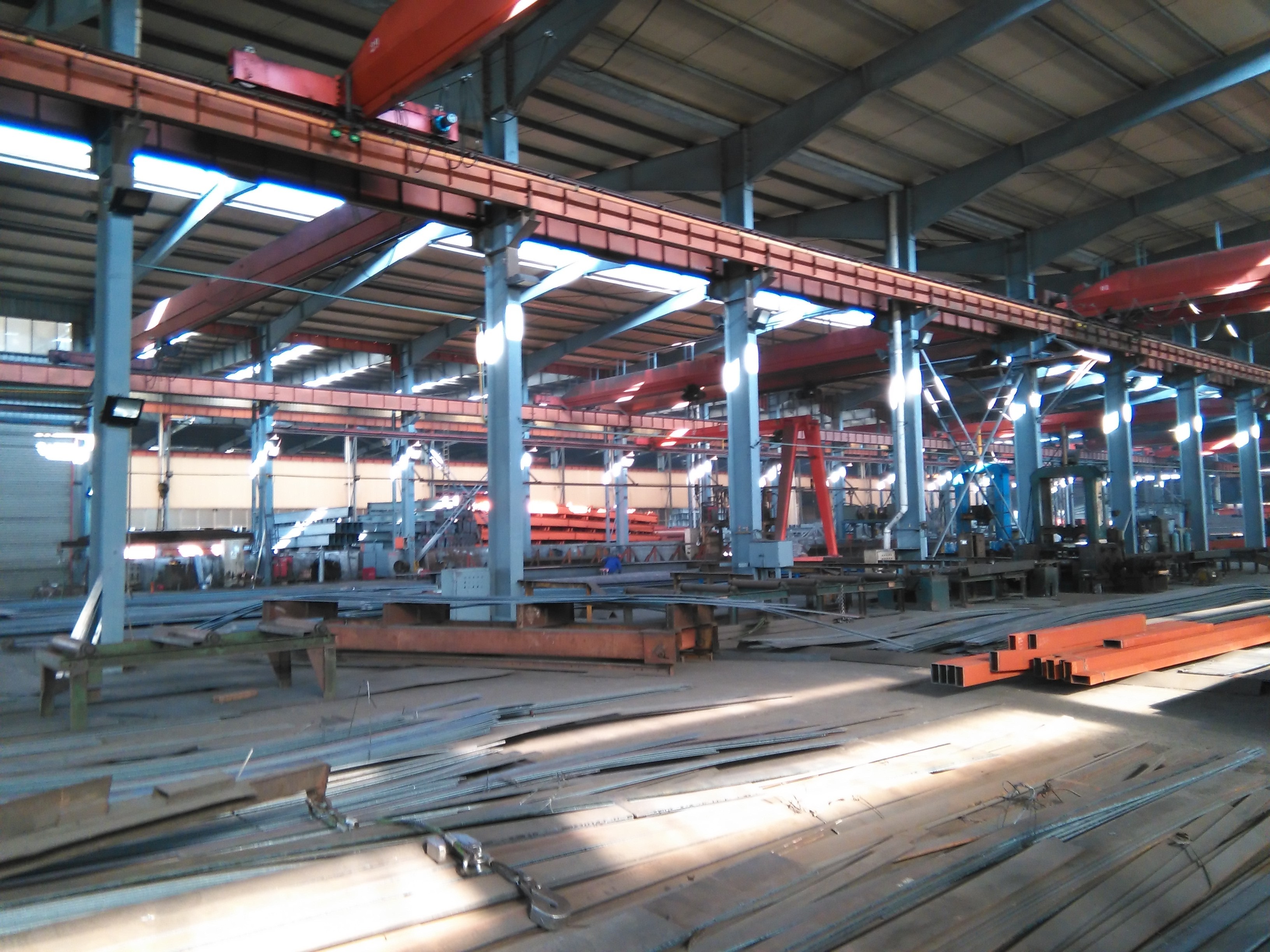 Warehouse Industrial Steel Buildings / Prefabricated Steel Buildings