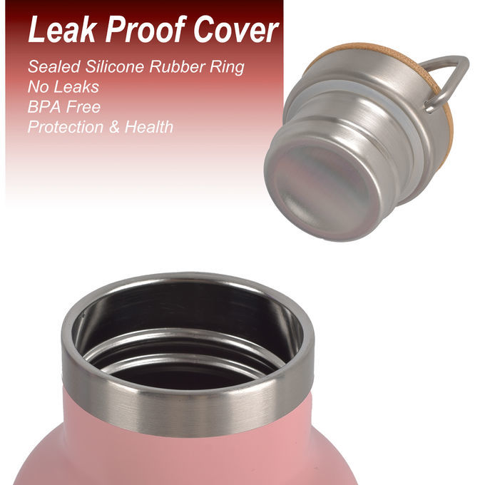 Stainless Steel Vacuum Insulated Water Bottle 34/25/20/17/12 oz For Hot And Cold Drinks Double Walled Leak Proof