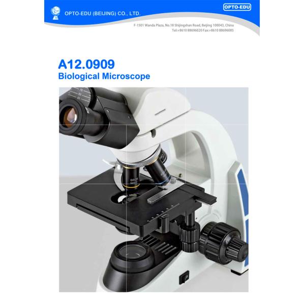 OPTO-EDU A12.0909 Monocular Binocular Trinocular Compound Microscope 3 Watt LED Biological Microscope