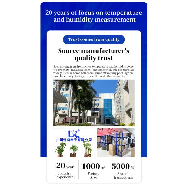 Temperature and humidity sensor voltage signal output 0-10V high-precision metal pipe type high-temperature explosion-proof type