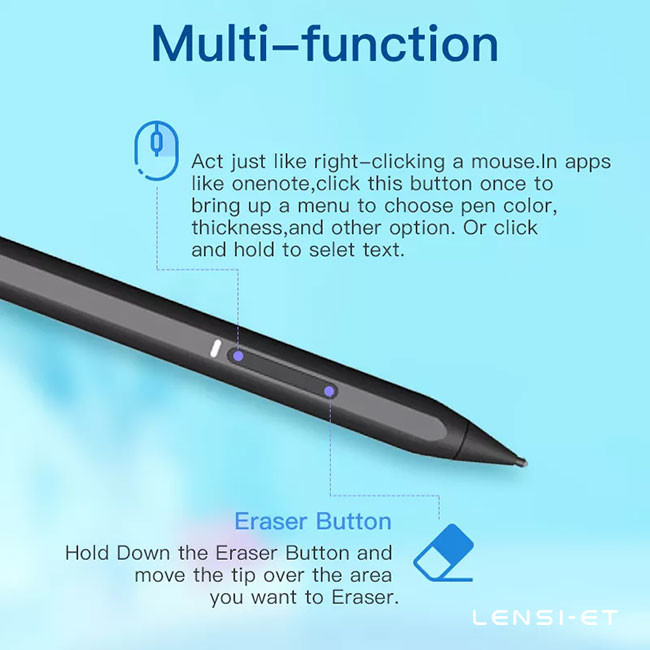 USI Protocols White Stylus Pen Chrom Ebooks Active Stylus Pen With Palm Rejection