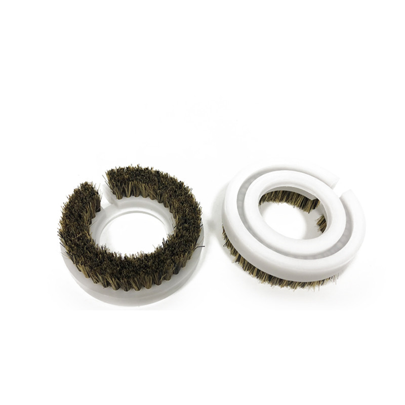 White Pressure Foot Cleaning Brush Soft Bristles For BTF Router Machine