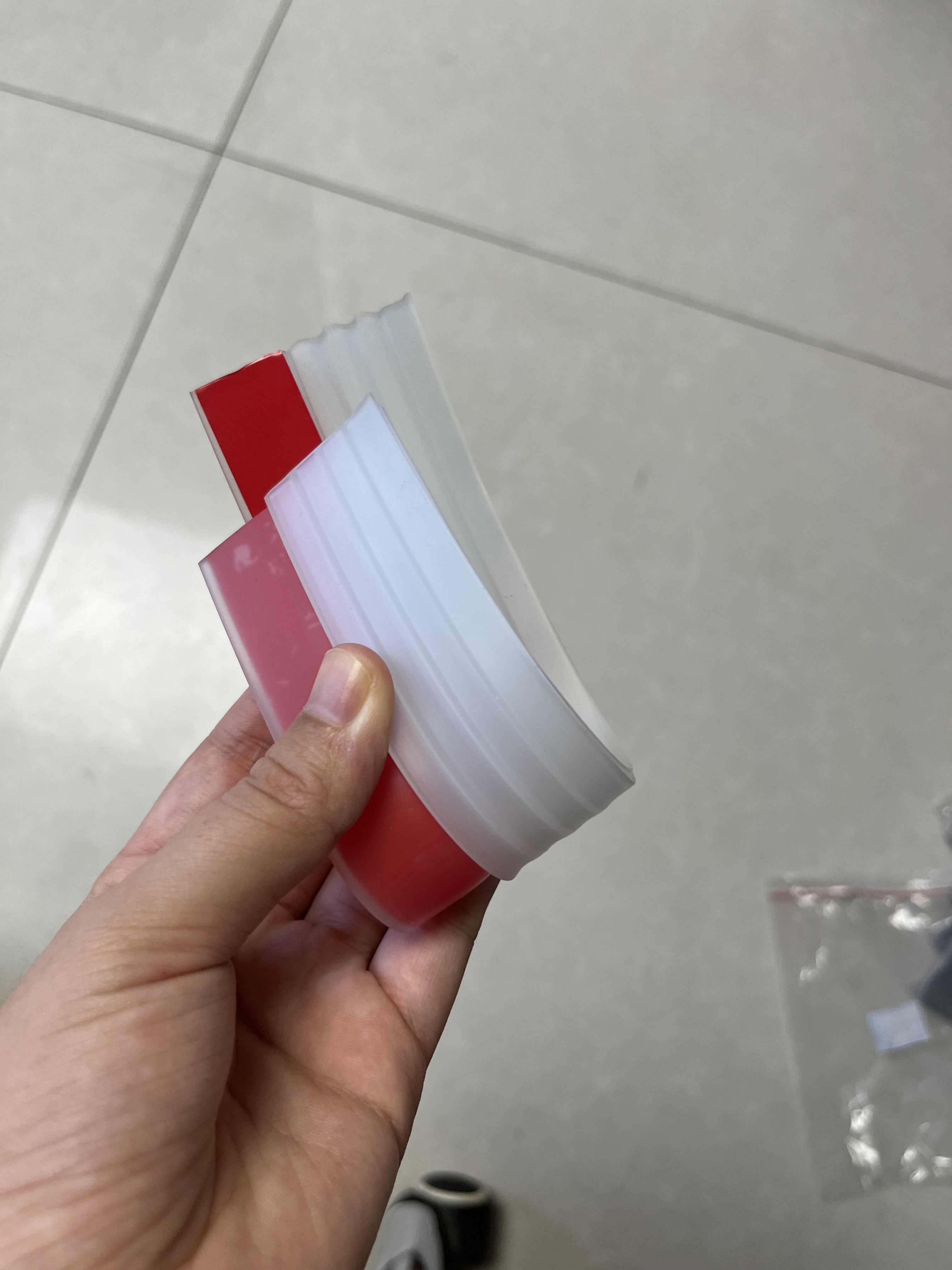 Brown TPE Door Draft Stopper for Under Door Bottom Seal Strip Home Weather Stripping