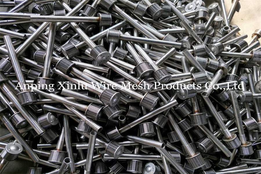 Standard Long Neck Stainless steel Wedge Wire Johnson Screen Nozzle for water ion exchange system