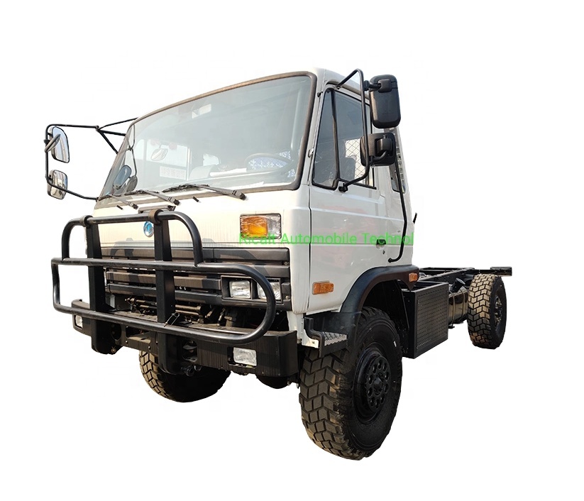 Euro 3 Emission Standard 6x6 All Wheel Drive Cargo Truck Chassis for Desert Off-Road