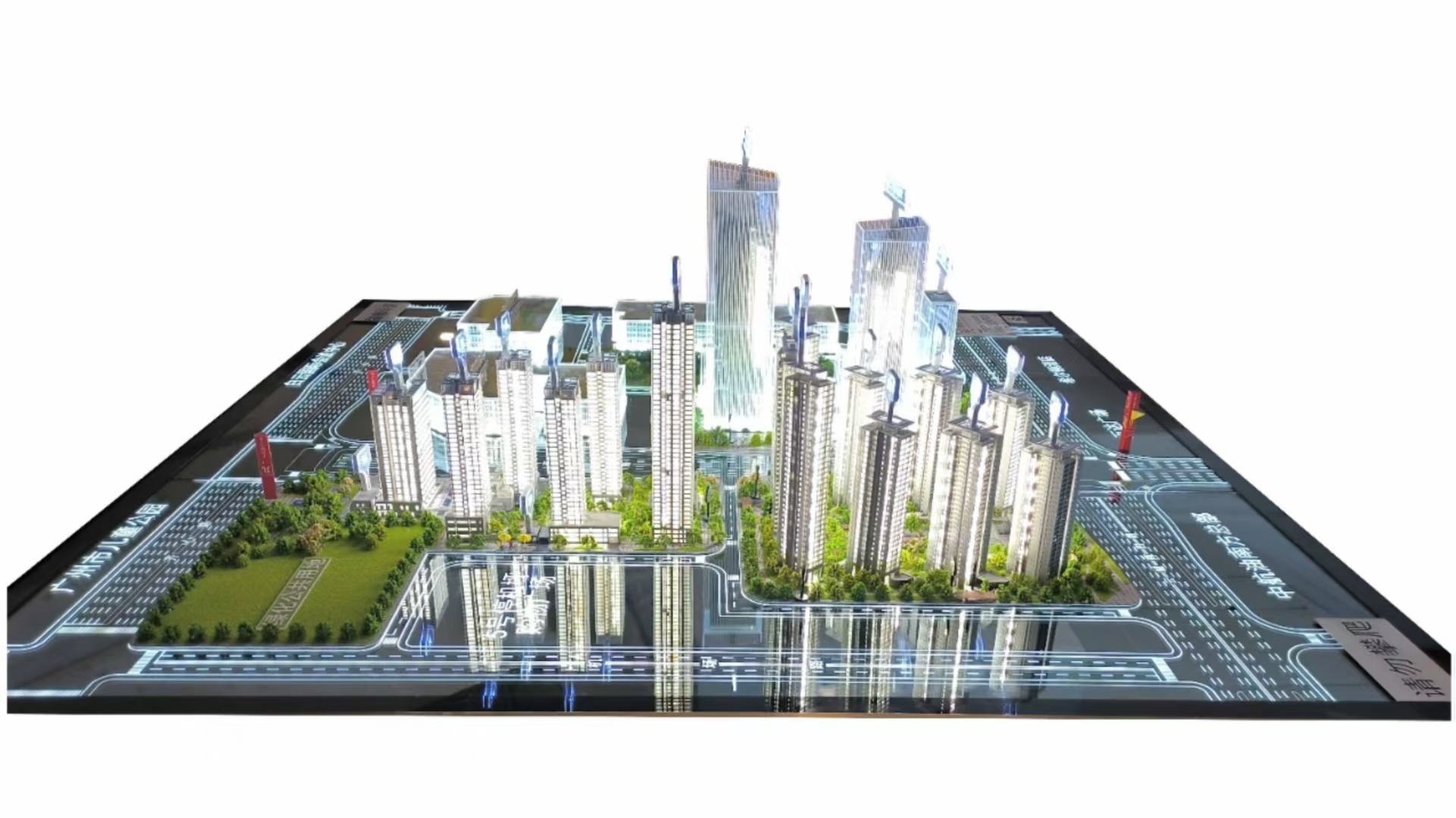 Smart Infrastructure 1:100 Architecture Model City Urban Model Architecture