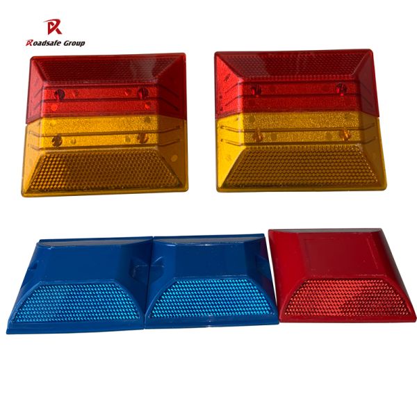 Plastic Road Stud Sand Filling Road Reflector Raised Pavement Marker