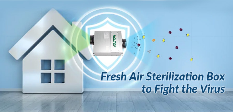 Fresh Air Sterilization Box UVC + Photocatalyst
