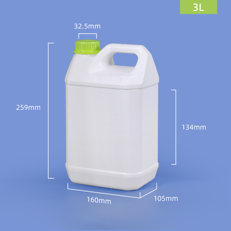 Blue Plastic Barrel Adblue Jerry Can For Oil Chemical Wine Storage Chemical Container 2L