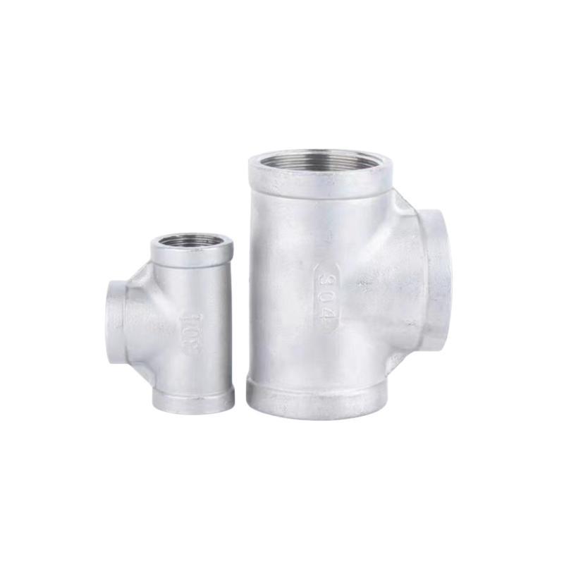 Stainless Steel Industrial Pipe Fittings Equal Tee