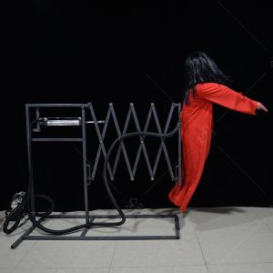 Haunted House Halloween Props With Infrared Sensor Remote Control