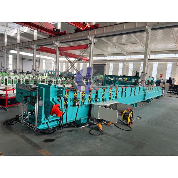 Automatic Downspout Roll Forming Machine For Square & Round Rainwater Pipes