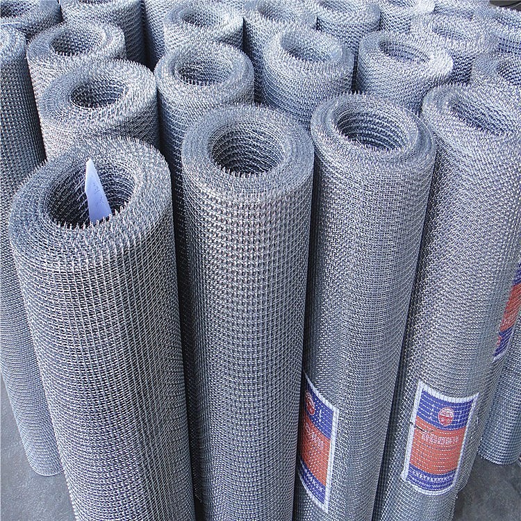 Heavy Industry hot dip galvanized square crimped wire mesh anping for building