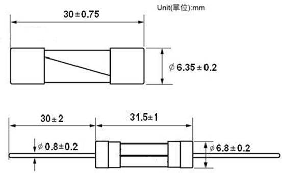 15A 250v Fast Blow Fuses 6x30mm