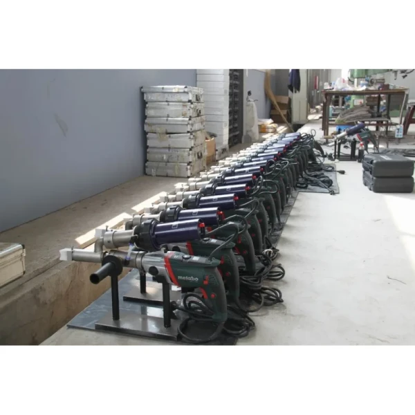 Plastic Welding Gun Machine / Extruder Motor Power 1100W Hand Welding