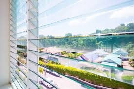 5mm Thickness Clear Louver Glass Rectangle Jalousie Window Glass Panel