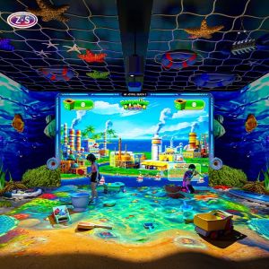 6 in1 Interactive Projection System AR Joyful Beach Immersive Experience