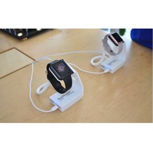 COMER security smart watch stands with alarm function