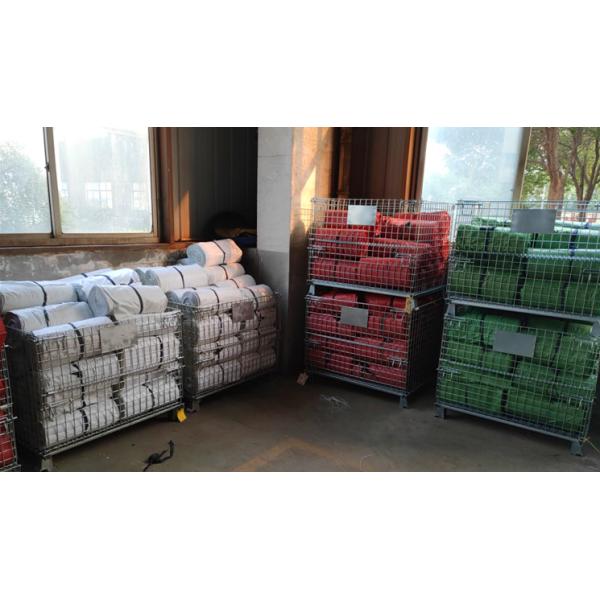 Industrial Heavy Duty Mesh Container Stackable Collapsible Rigid Pallet Containers