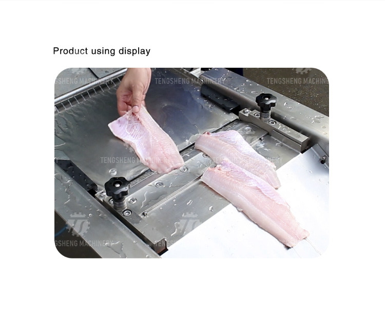 50PCS/Min Desktop Fish Processing Machine Grass Carp Peeler