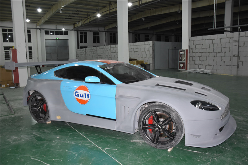 For Aston Martin Vantage Carbon Fiber Body Kit Vantage Front and Rear Bumper Spoiler Hood Widebody Kit