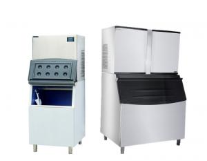 Quality 880kgs/24h Output Restaurants Use Automatic Ice Machine Air Cooling Mode 22 * 22 * 22MM Ice Size for sale