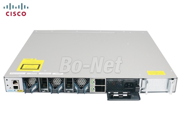 24 Ports Gigabit Ethernet POE Switch WS-C3850-24P-S Cisco 3850 Layer 3 715WAC