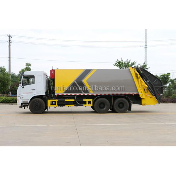 Rear Loading Compression Type Euro 3 Garbage Compactor Truck for Sale in Philippines