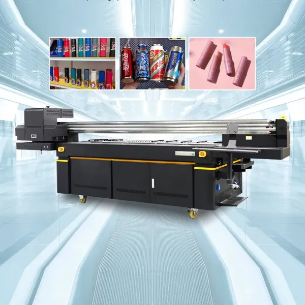 360 Rotary UV Printer Cup Mug UV Cylinder Printer Eco Solvent UV Printer 3D Effect Inkjet Printing Machine