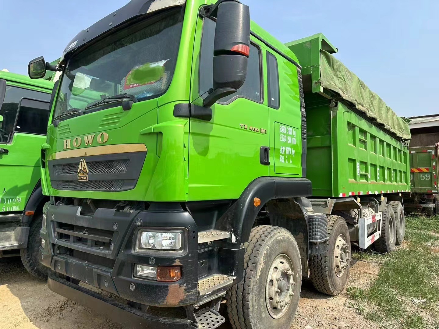 Used HOWO 460 dump Truck original brand