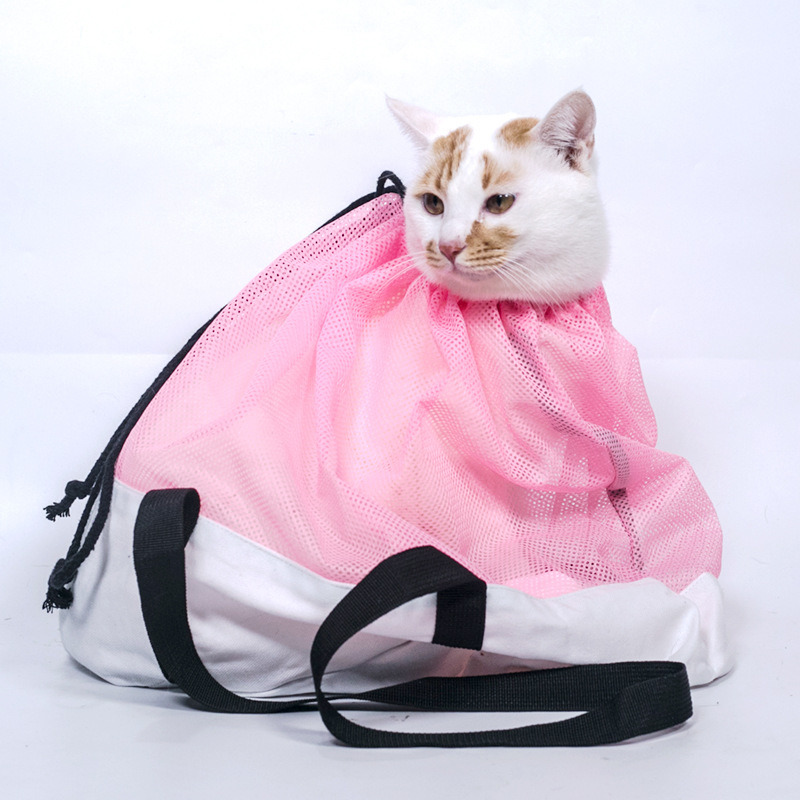 Hot Summer Mesh Breathe Kitty Handbags Nylon Cat Outdoor Carrier