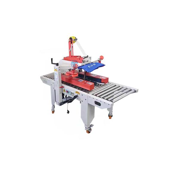 PLC Control Carton Closing Machine Automated Case Sealer Machine