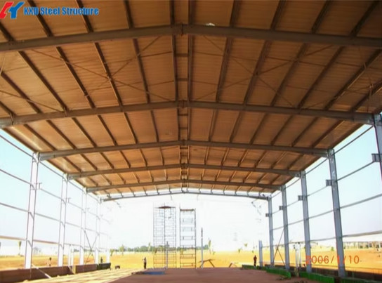 Customized Industrial Steel Structure Aviation Buildings For Airbus Hanger