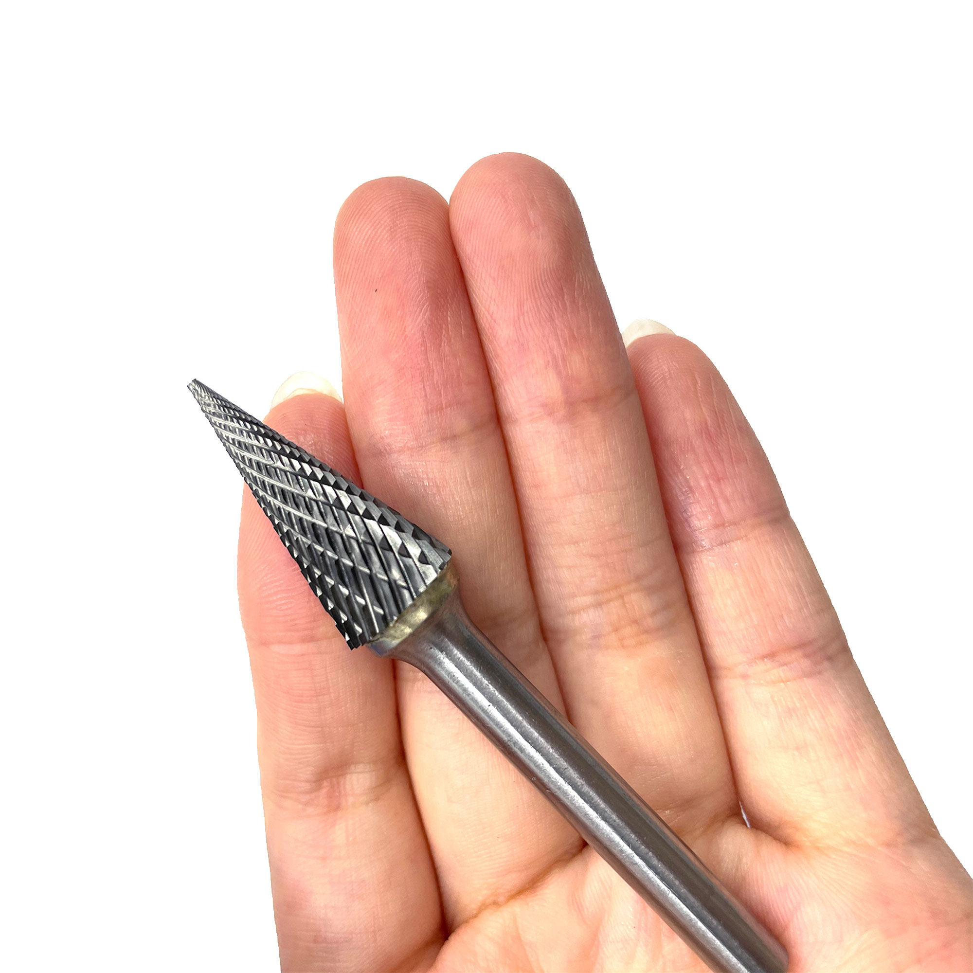 Tungsten Carbide Rotary Burr Set 6mm 1/4 Shank Double Cut