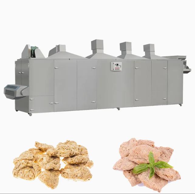 Soybean Protein Line / soya Protein Chunk Extruder / Soya extruder machine