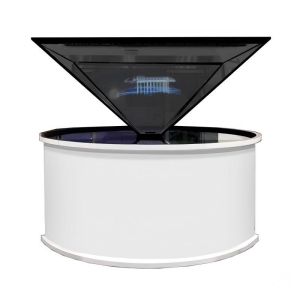 Exhibition Hall Dedicated Stereoscopic 3d Holographic Display Box With Touch