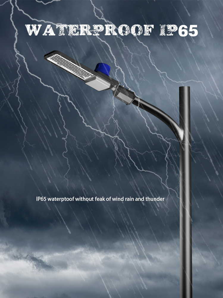 KCD Super Bright IP66 Commercial Warm White Decorative 50w 100w 150w 200w 250w Smart Outdoor LED Street Lamp