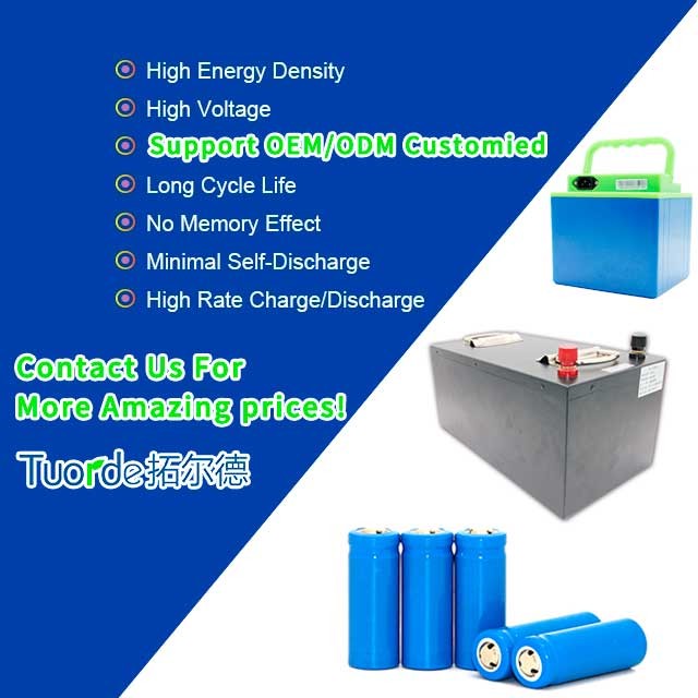 Cylindrical 21700 Lithium Ion Battery Cell For Industrial Lightweight