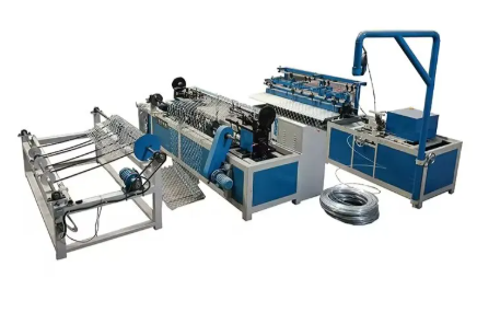 automatic chain link machine