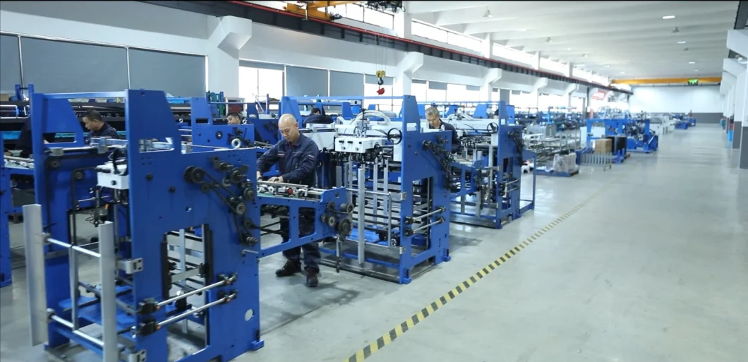 Fully Automatic Ce Kraft Handbag Forming Machine With Wooden Packing