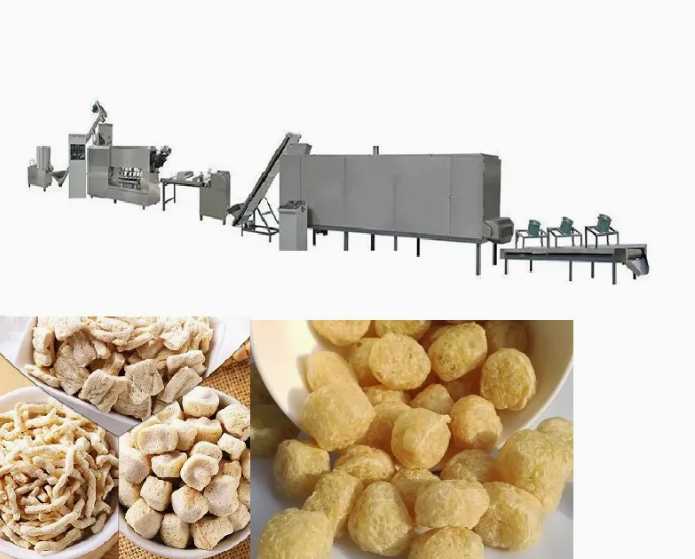 Textured Soya Extruder Machine Processing Line