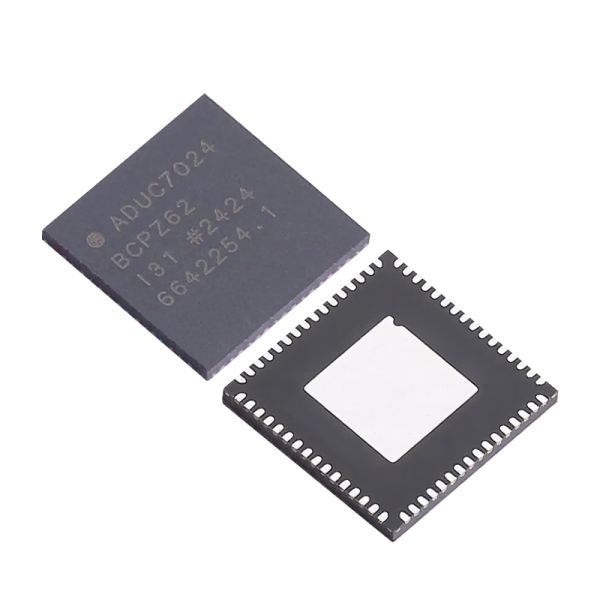 ADUC7024BCPZ62-RL7 ARM Microcontroller MCU with 12-Bit Analog I/O 62 kB Flash Memory and 41.78 MHz Clock Frequency
