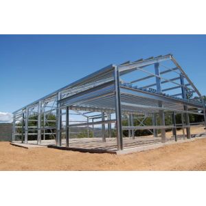 Industrial Steel Structure Prefabricated Metal Warehouse Storage Shed