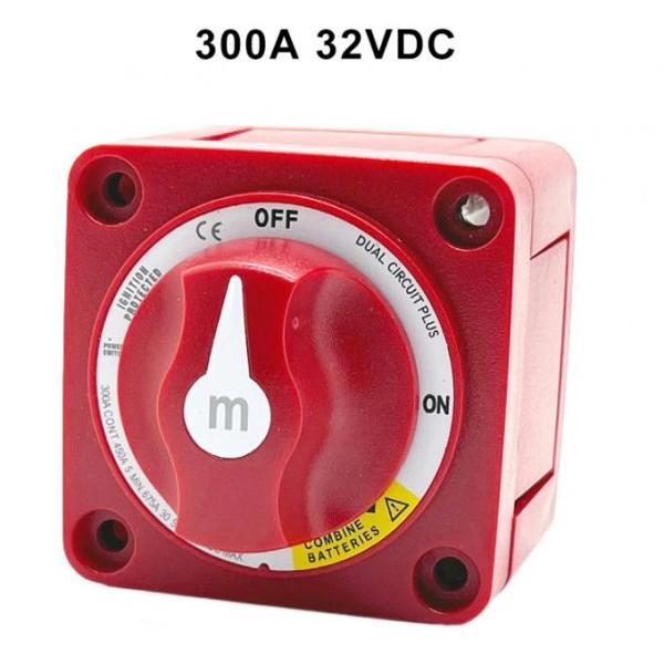 6011 M Series 300A Main Battery Power Switch for RV Yacht Marine