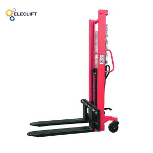 550/690mm Fork Width Manual Electric Stacker Efficient Performance 100kg Net