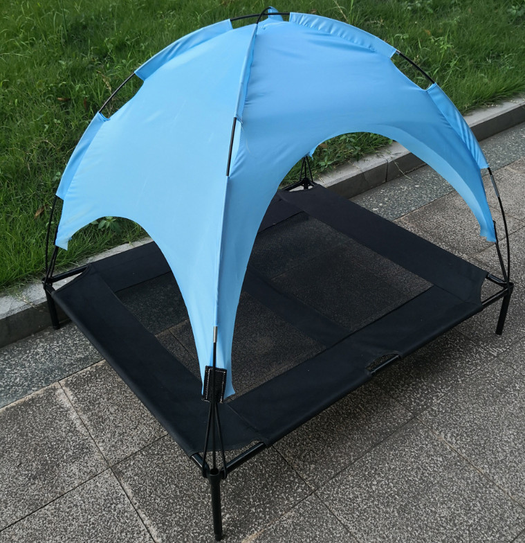 91x76x16cm Portable dog bed with tent, military bed, golden retriever mattress, Teddy Little Medium Dog House with tent
