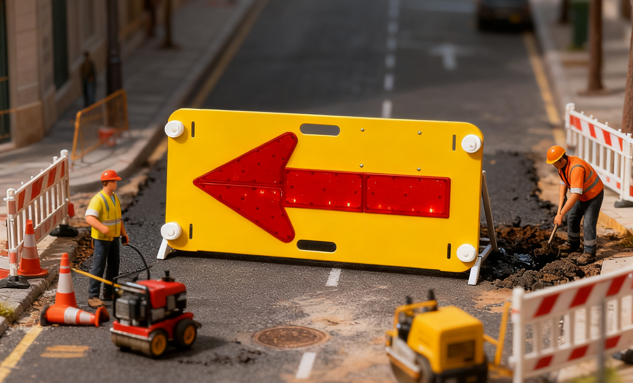 LED Arrow Board features and advantages